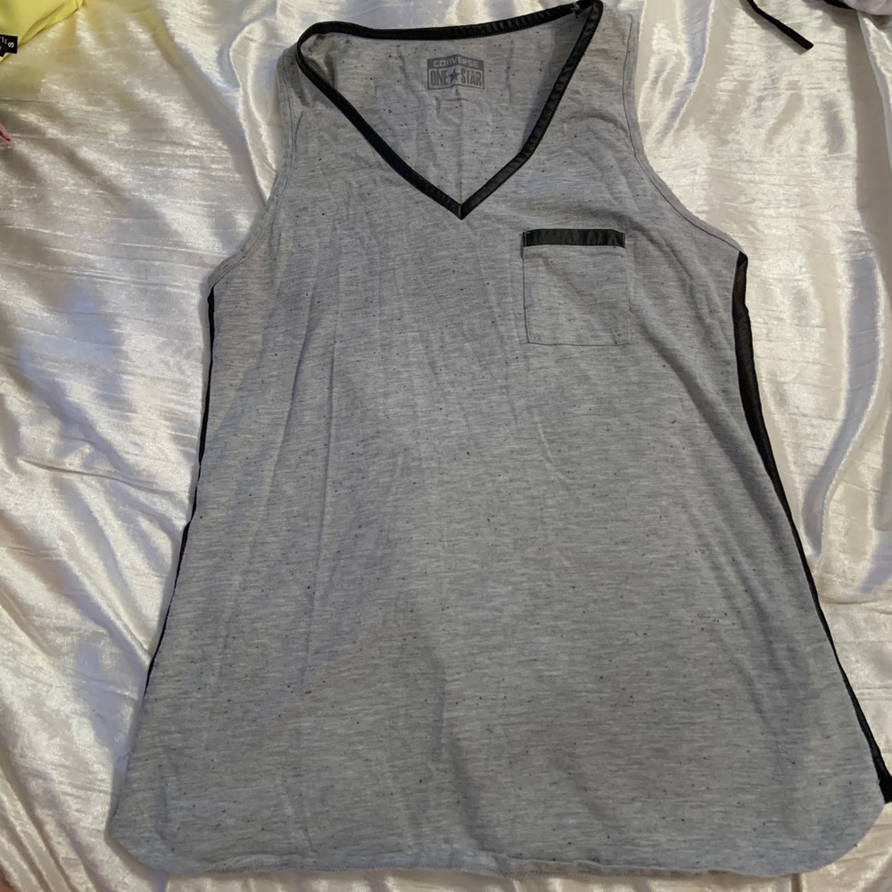 Converse One Star Grey Tank